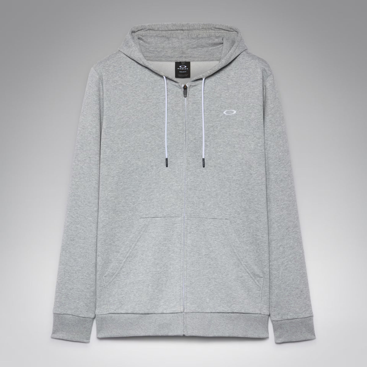 Oakley Men's Relax Full Zip Hoodie 2.0 - New Granite Heather