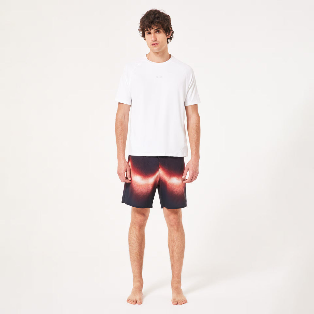 Oakley Men's Repreve Ellipse Ss Rashguard - White