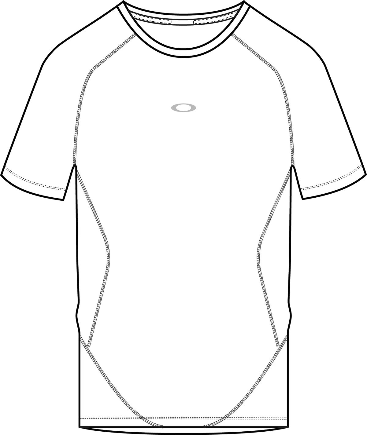 Oakley Men's Repreve Ellipse Ss Rashguard - White