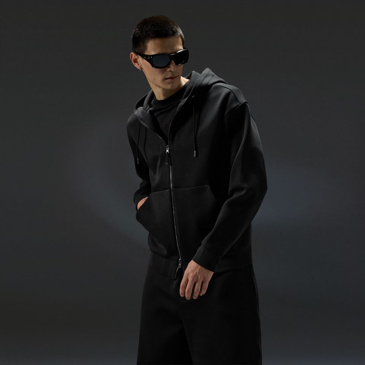 Oakley Men's Reserve Momento Fz Hoodie - Black