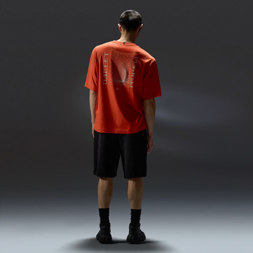 Oakley Men's Reserve Momento Protopia Tee - Orange