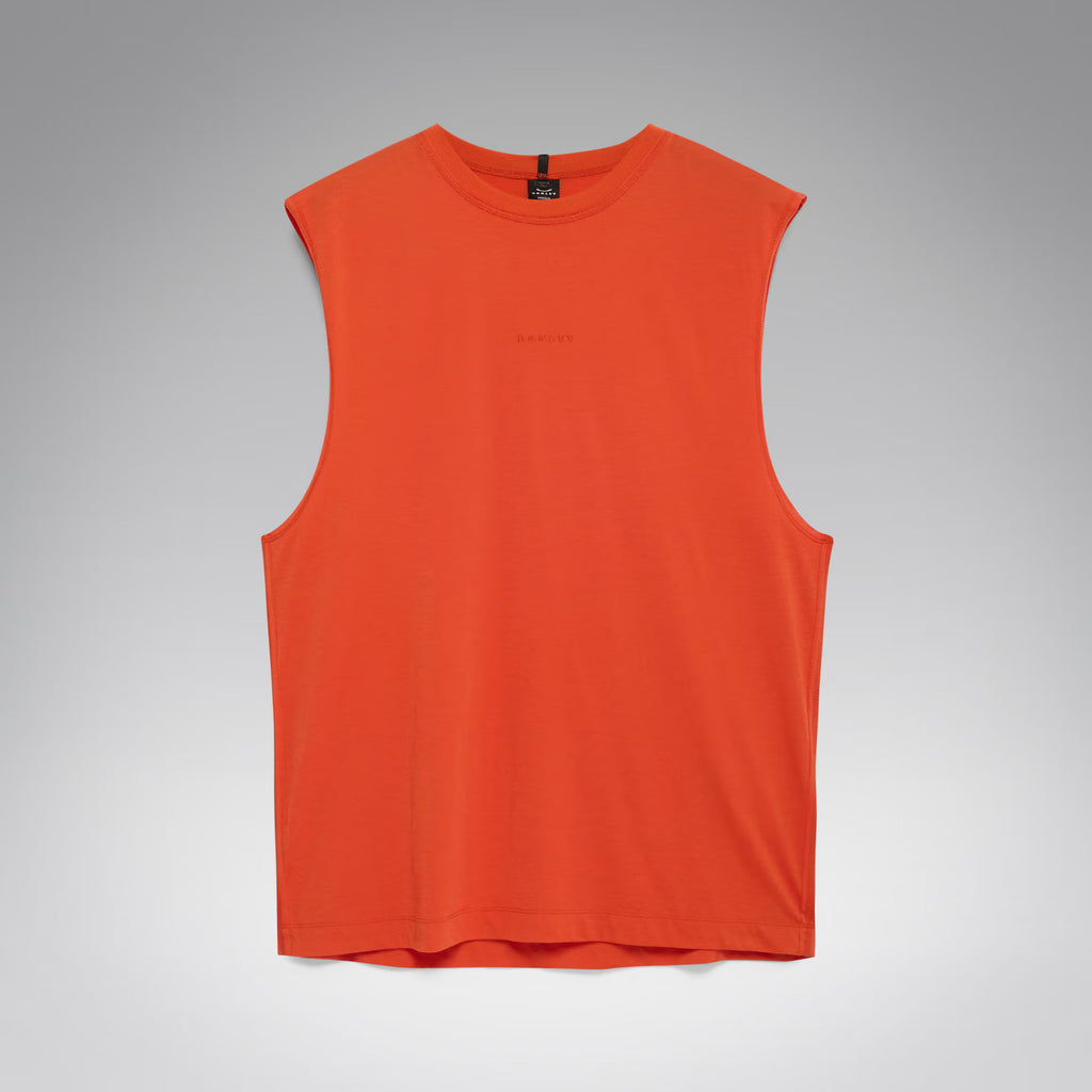 Oakley Men's Reserve Momento Tank - Orange