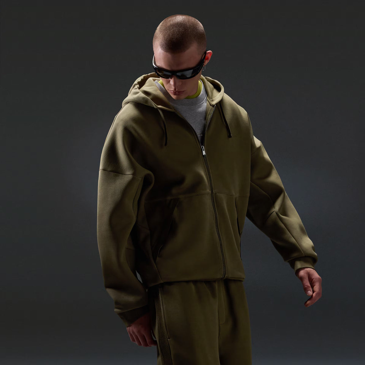Oakley Men's Reserve Strato Spacer Hoodie - Olive
