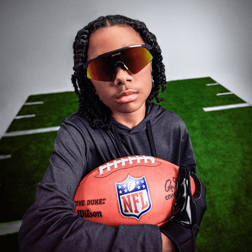 Oakley Men's Resistor Sweep (youth Fit) Patrick Mahomes Ii Collection Sunglasses - Dark Galaxy