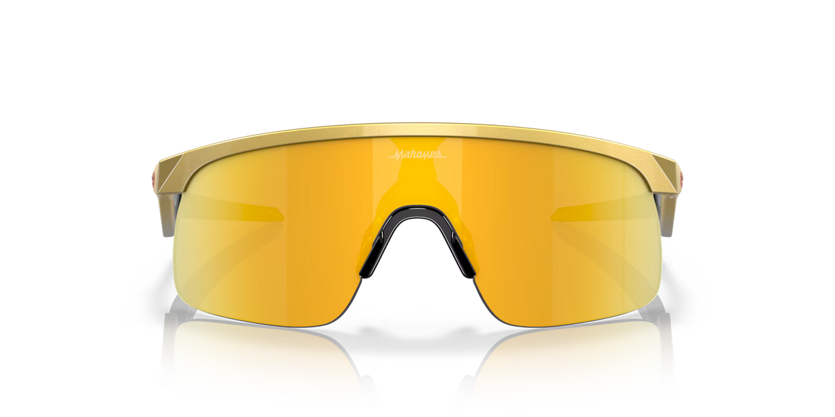 Oakley Men's Resistor (youth Fit) Patrick Mahomes Ii Collection Sunglasses - Gold