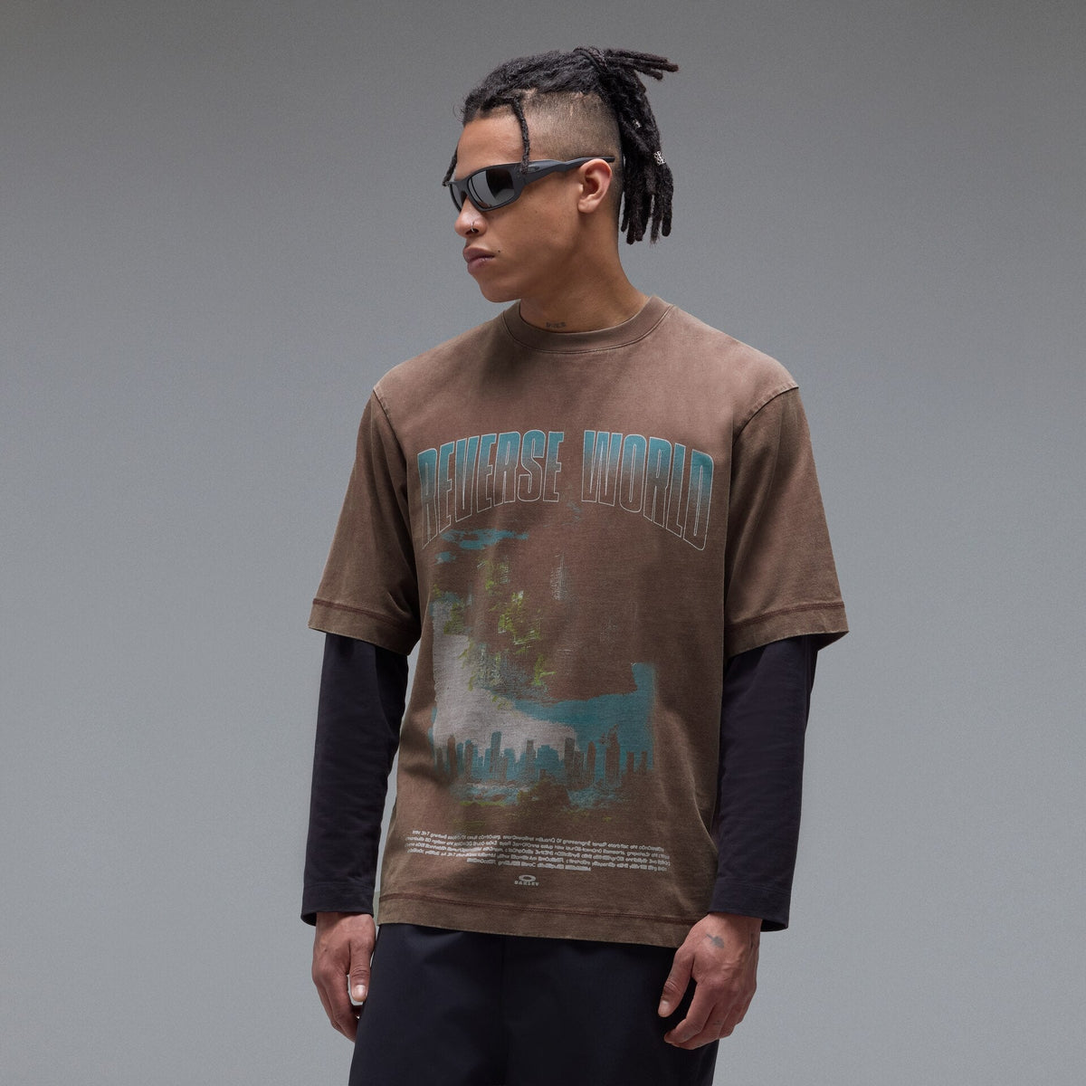Oakley Men's Reverse World Tee