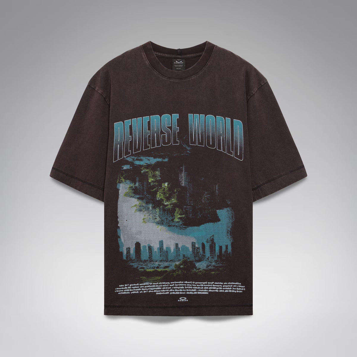 Oakley Men's Reverse World Tee - Black
