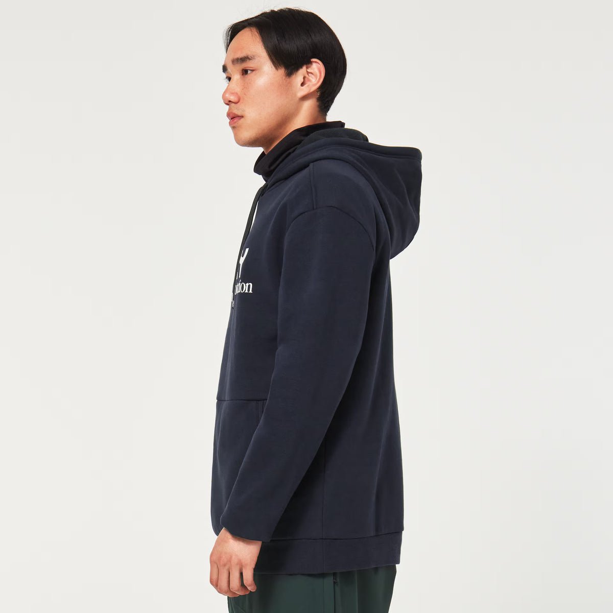 Oakley Men's Rider Long 2.0 Hoodie - Black/White