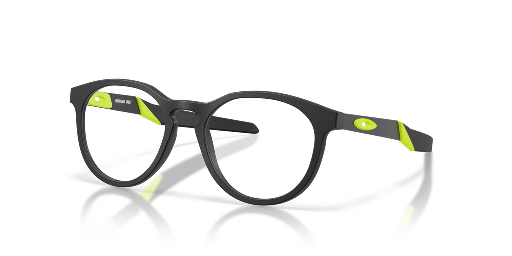 Oakley Men's Round Out (youth Fit) Eyeglasses - Black