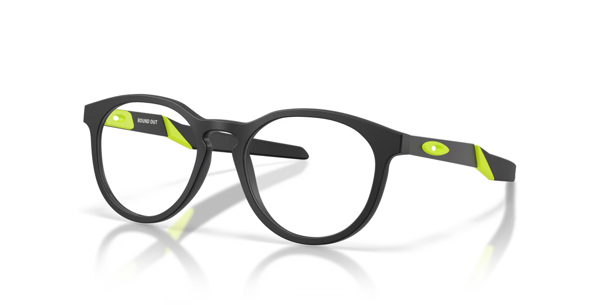 Oakley Men's Round Out (youth Fit) Eyeglasses - Black