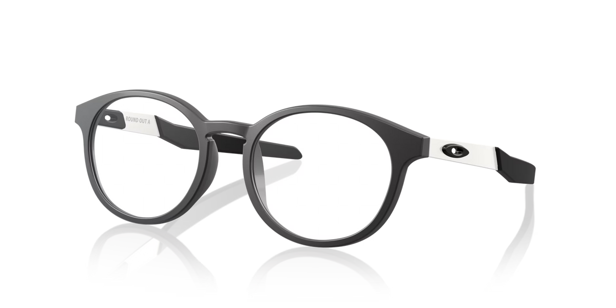 Oakley Men's Round Out (youth - Low Bridge Fit) Eyeglasses - Black