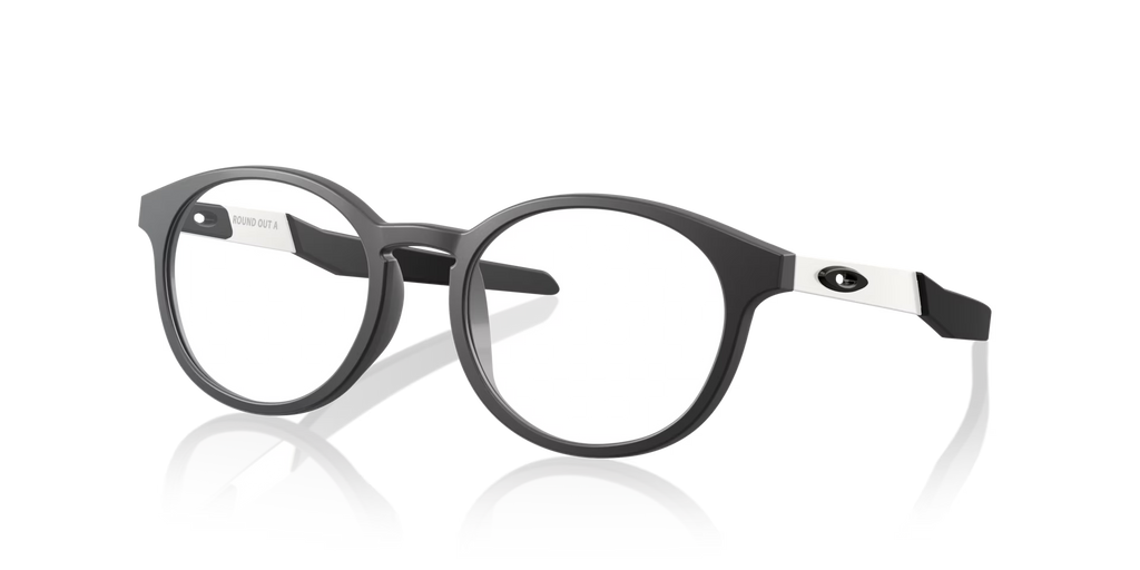 Oakley Men's Round Out (youth - Low Bridge Fit) Eyeglasses - Black