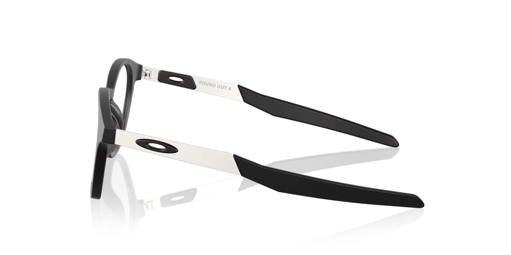 Oakley Men's Round Out (youth - Low Bridge Fit) Eyeglasses - Black