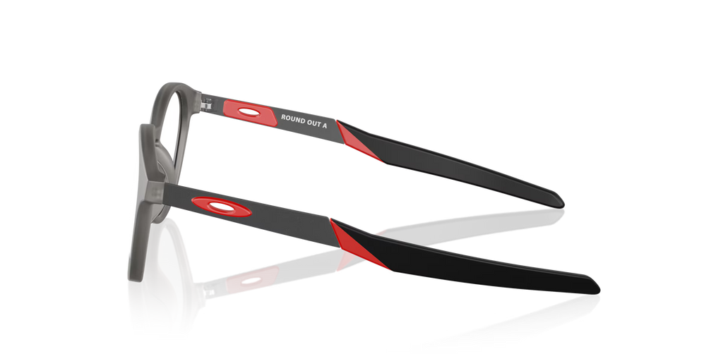 Oakley Men's Round Out (youth - Low Bridge Fit) Eyeglasses - Grey