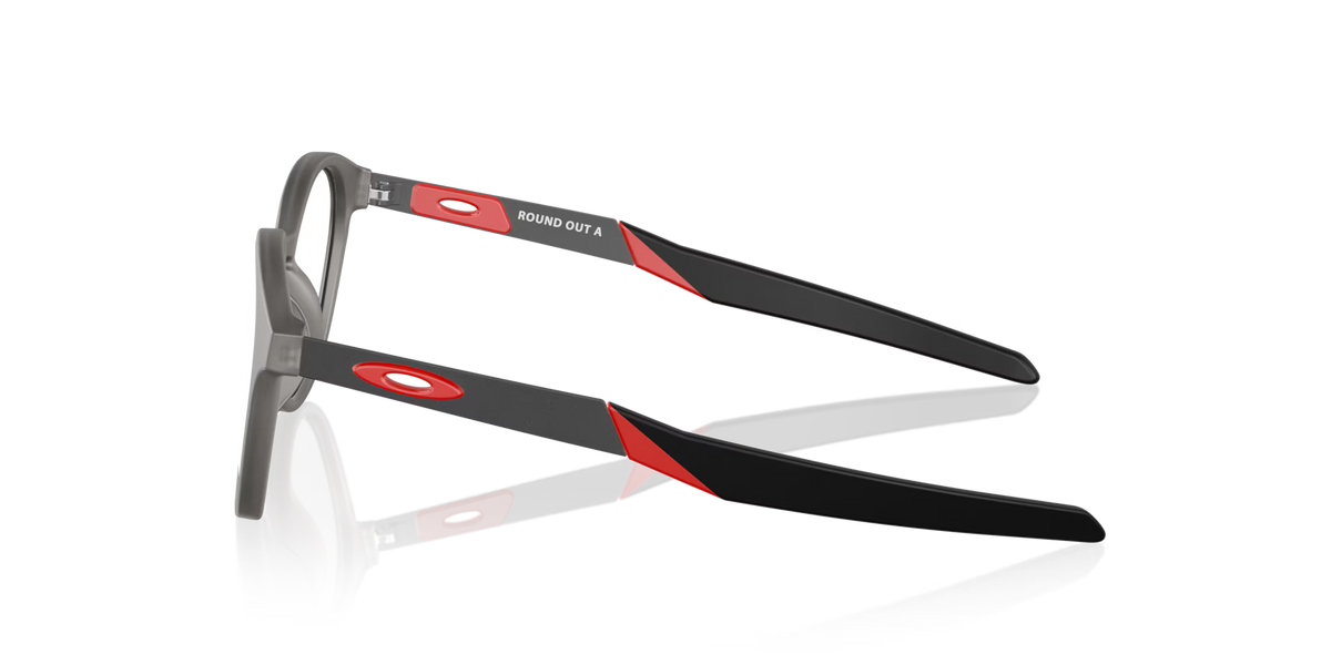 Oakley Men's Round Out (youth - Low Bridge Fit) Eyeglasses - Grey