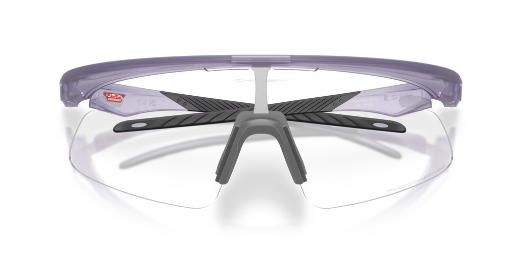 Oakley Men's Rslv Lite Sunglasses - Matte Transparent Lilac