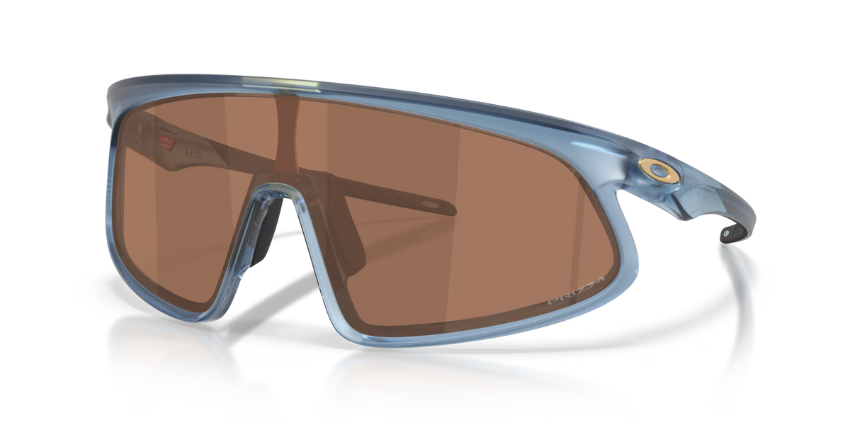 Oakley Men's Rslv Sunglasses - Matte Transparent Abyss