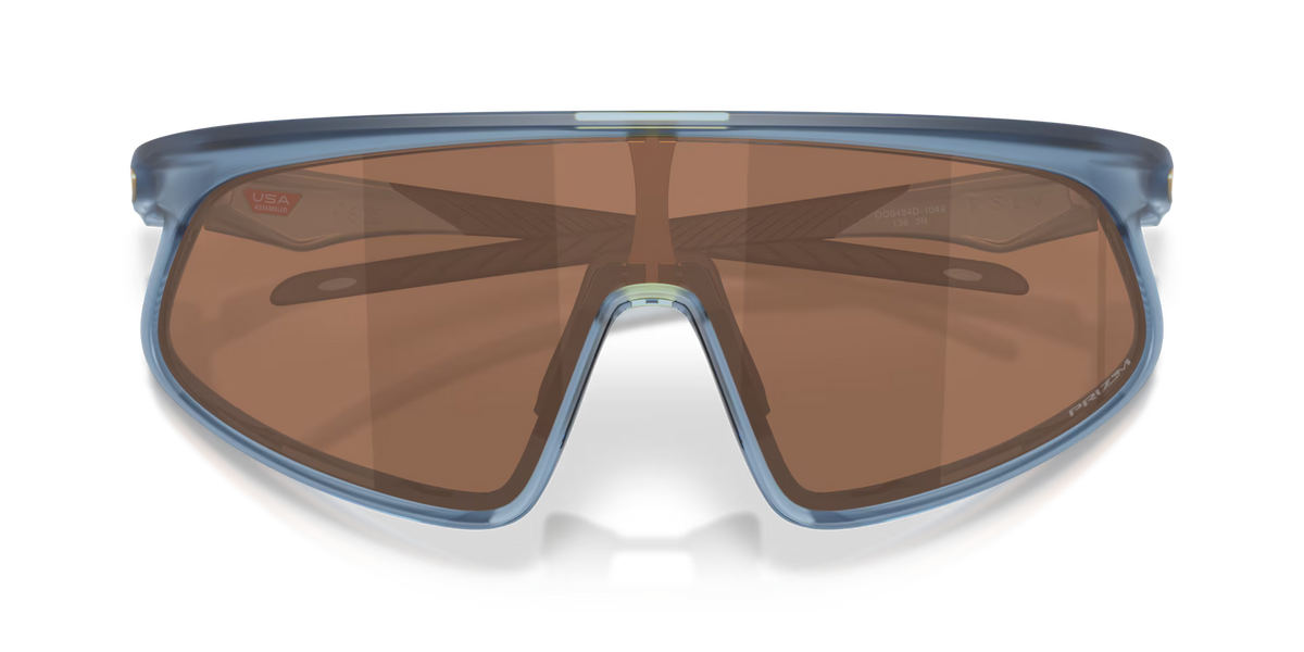 Oakley Men's Rslv Sunglasses - Matte Transparent Abyss