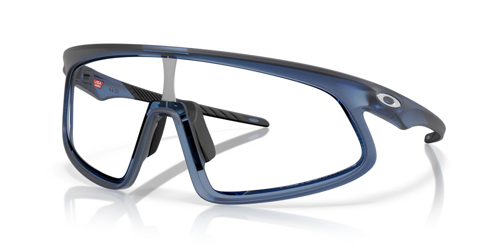 Oakley Men's Rslv Sunglasses - Matte Transparent Stonewash