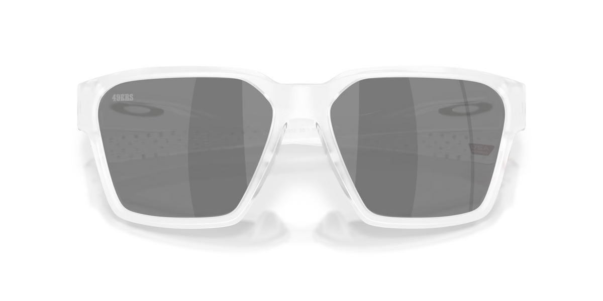 Oakley Men's San Francisco 49ers Briza Sunglasses - Matte Clear