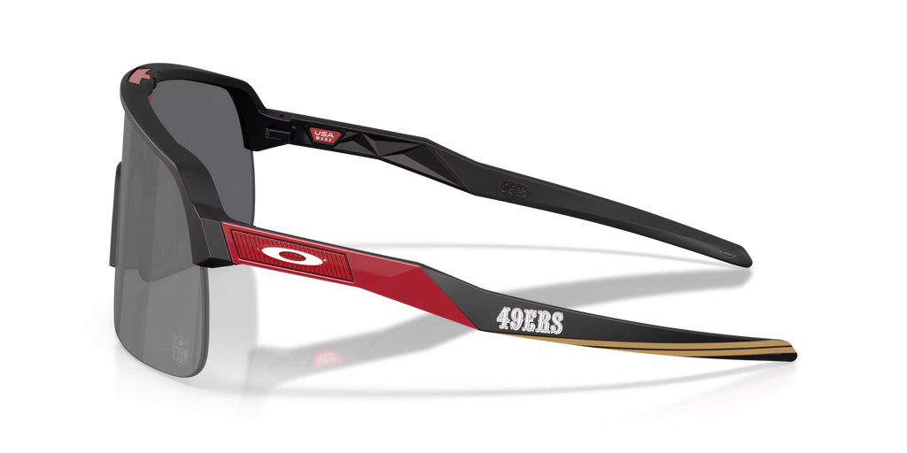 Oakley Men's San Francisco 49ers Sutro Lite Sunglasses - Black
