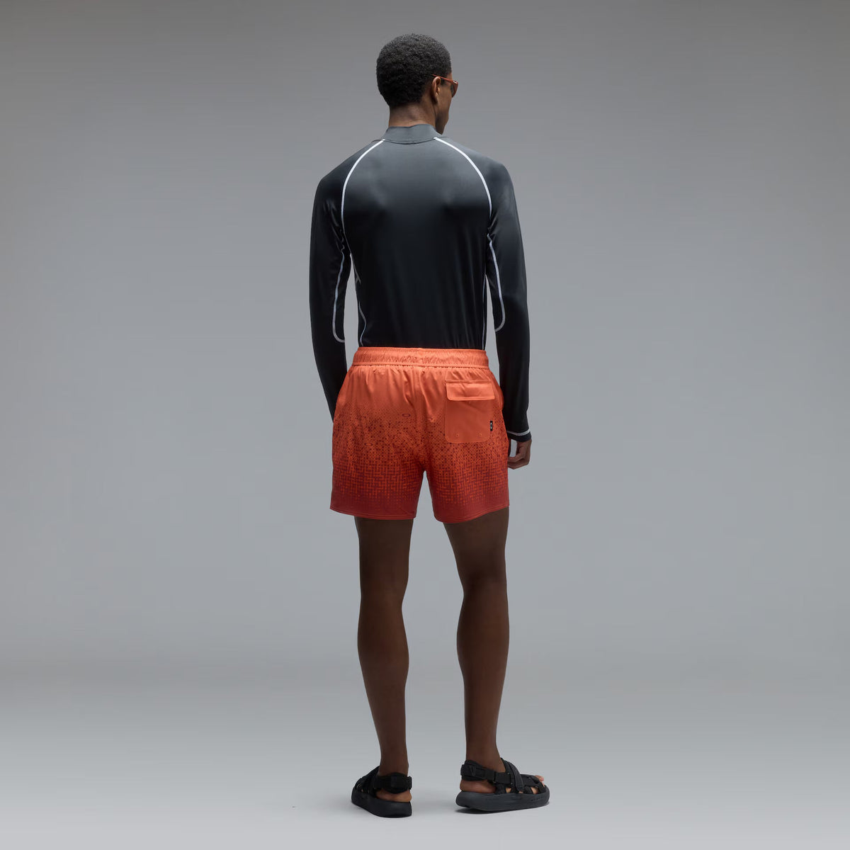 Oakley Men's Sand Pixel Rc 16 Beachshort - Orange