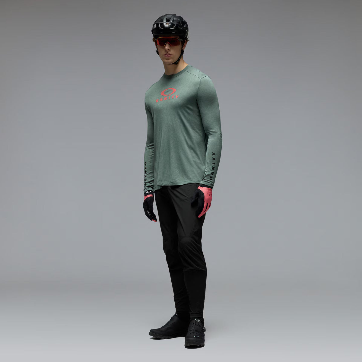 Oakley Men's Seeker Flow Ls Jersey - Green