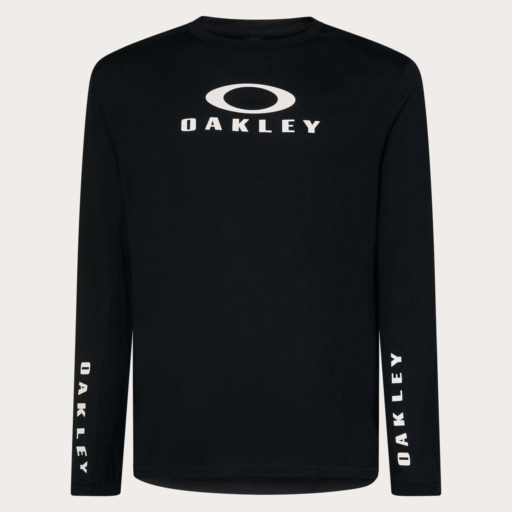 Oakley Men's Seeker Flow Ls Jersey - Black