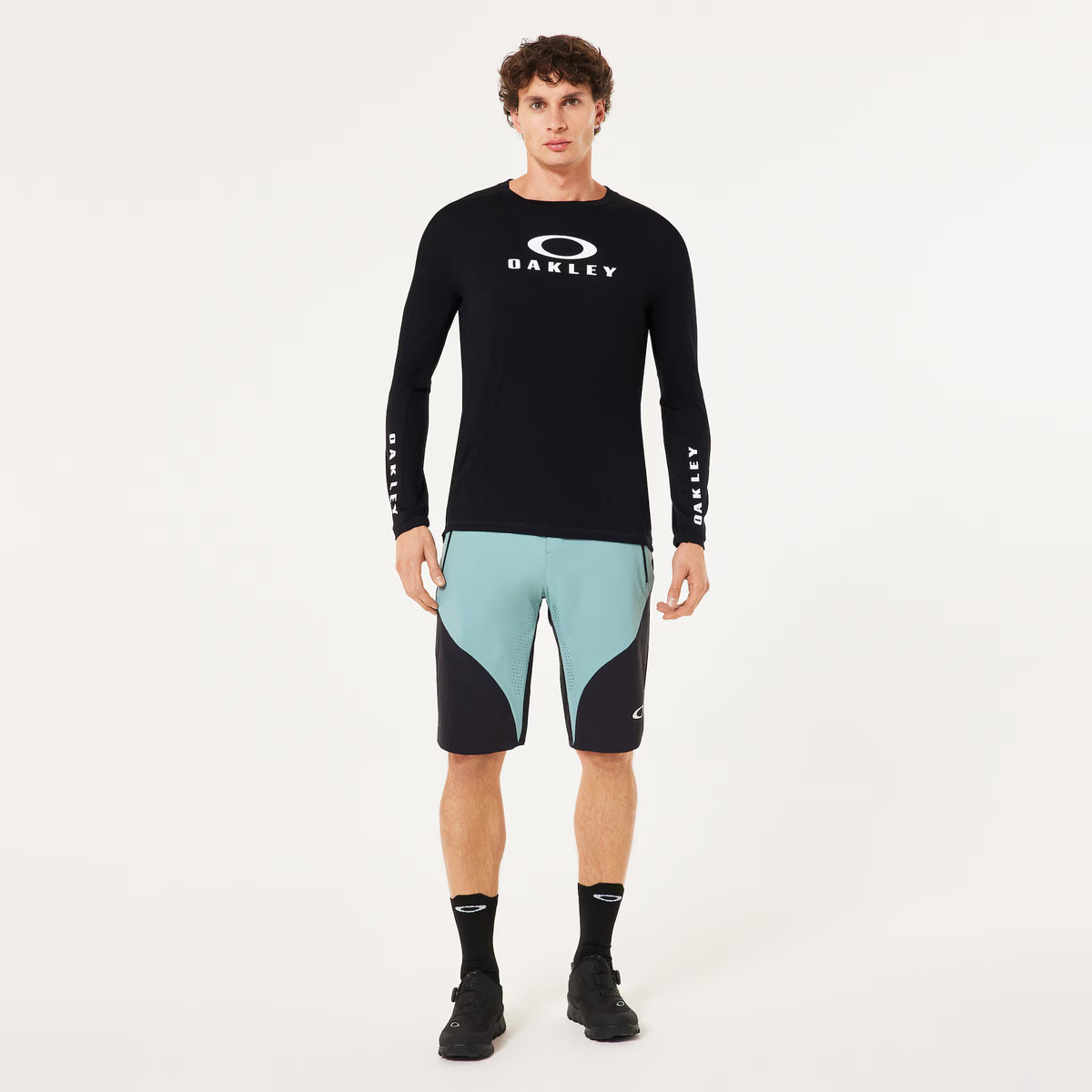 Oakley Men's Seeker Flow Ls Jersey - Black