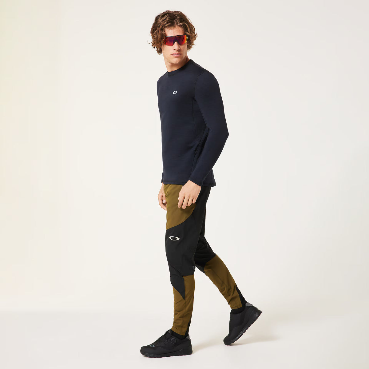 Oakley Men's Seeker Thermal Grid Ls Jersey - Black