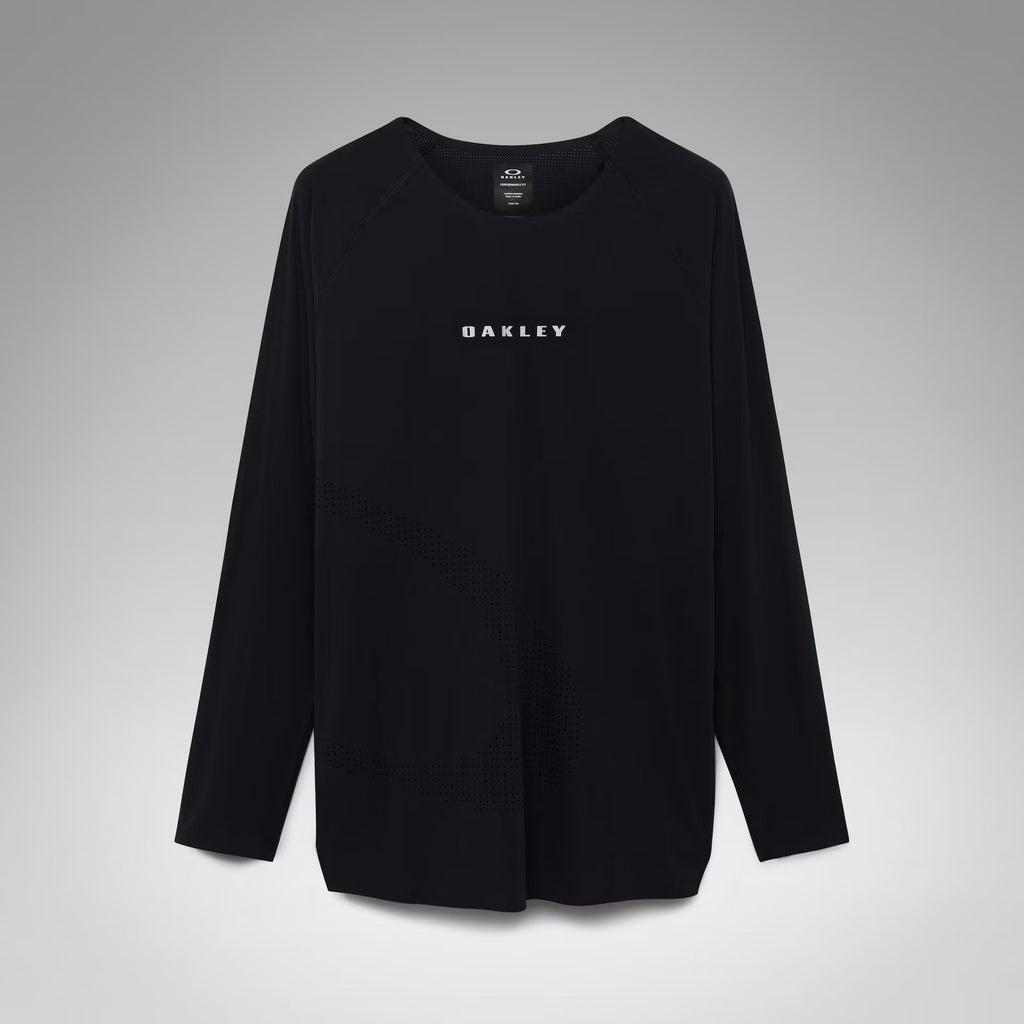 Oakley Men's Seeker Whip Ls Jersey - Black