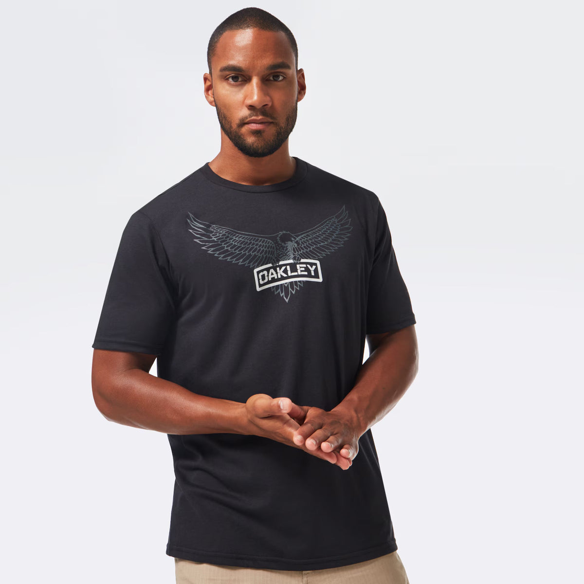 Oakley Men's Si Oakley Eagle Tab Tee - Black