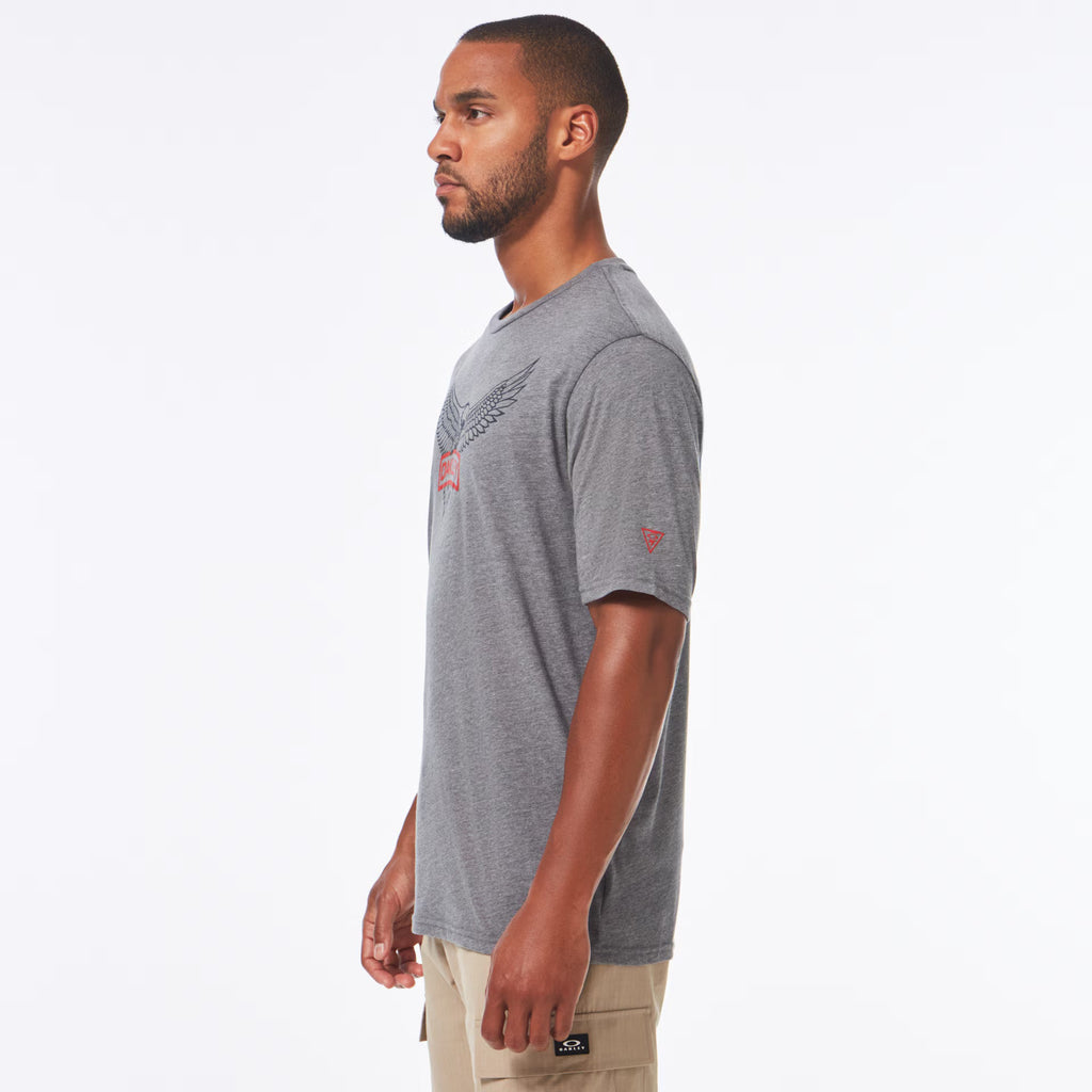 Oakley Men's Si Oakley Eagle Tab Tee - Gray