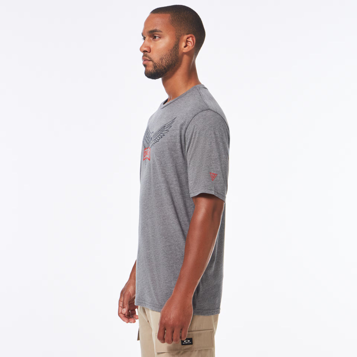 Oakley Men's Si Oakley Eagle Tab Tee - Gray