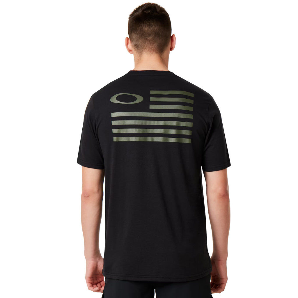 Oakley Men's Si Oakley Flag Tee - Black