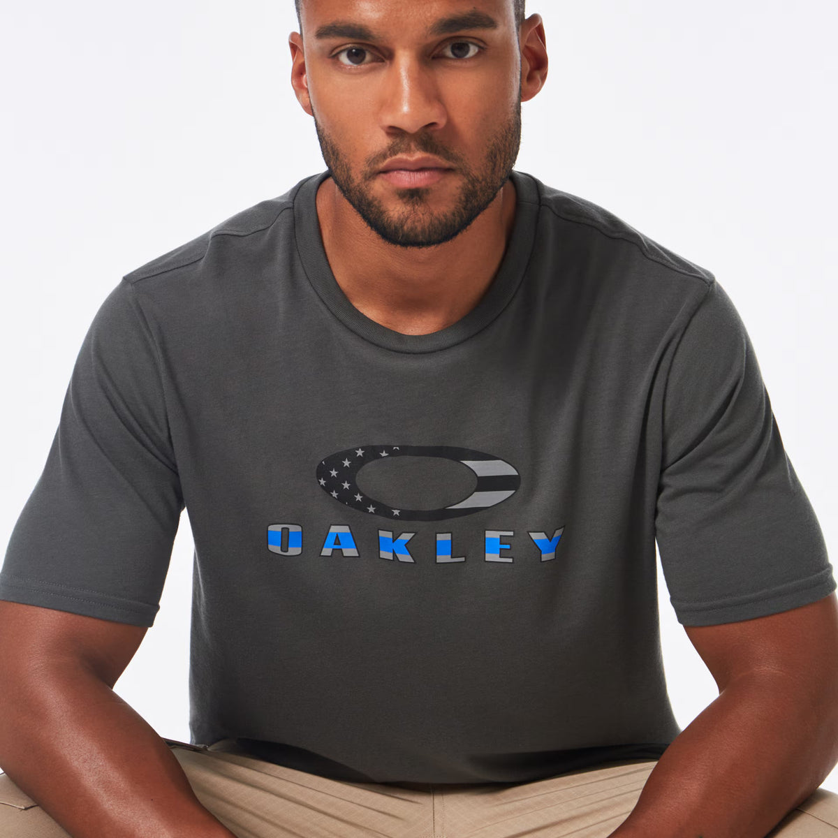 Oakley Men's Si Oakley Tbl Logo Tee - Shadow