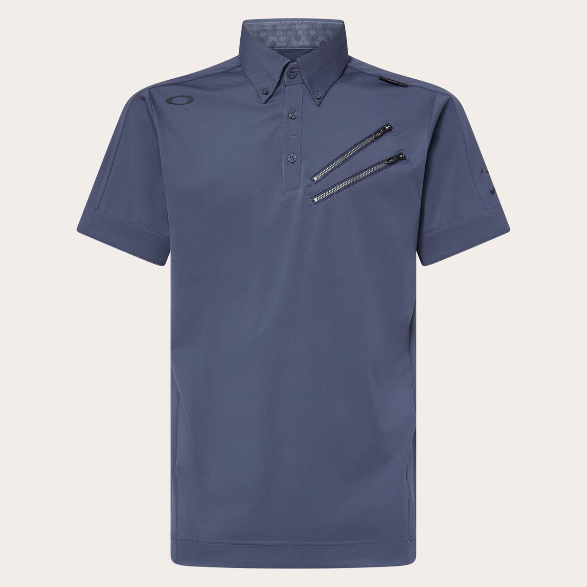 Oakley Men's Skull Cool Stretch Claw Shirt - Blue