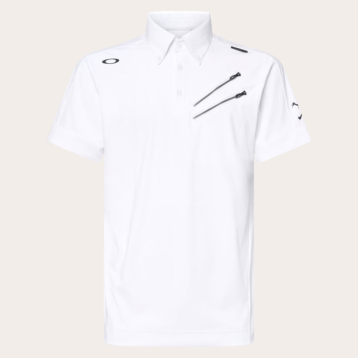 Oakley Men's Skull Cool Stretch Claw Shirt - White