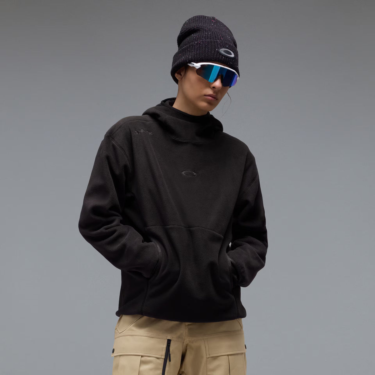 Oakley Men's Slush Polar Hoodie​ - Black