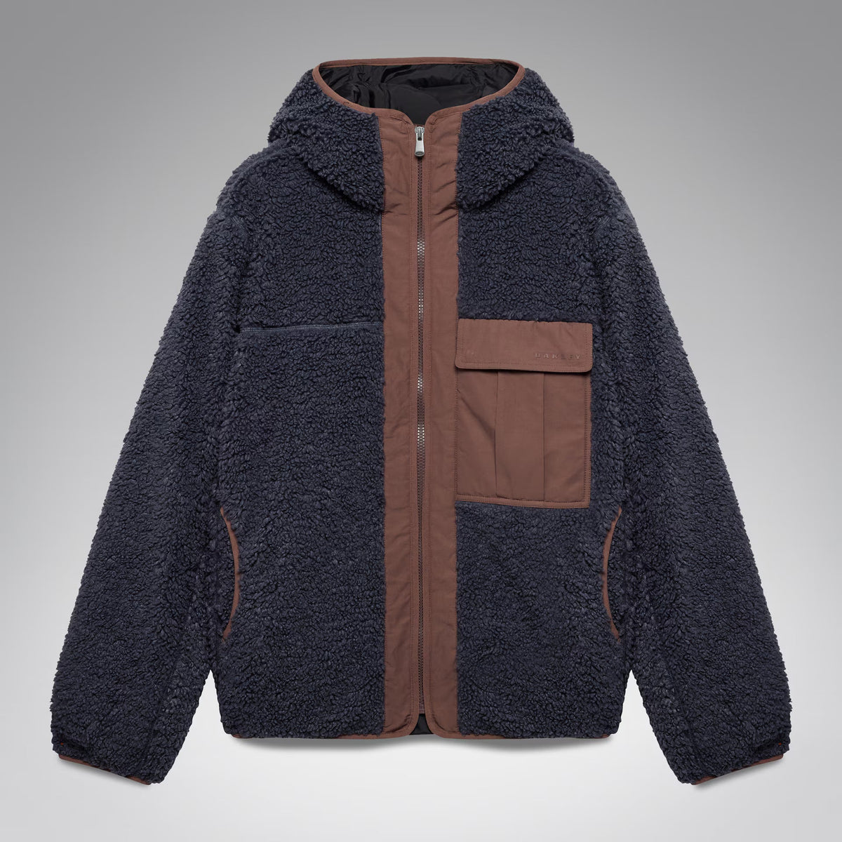 Oakley Men's Snowdrift Full Zip Sherpa - Graphite