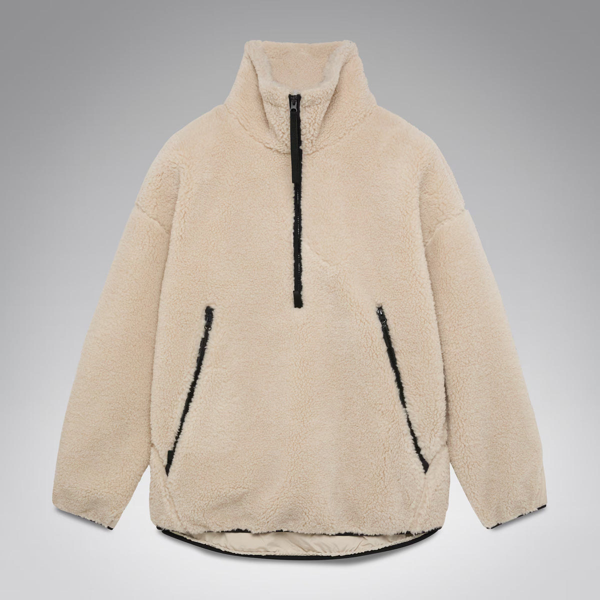 Oakley Men's Snowdrift Qtr Zip Sherpa - Mist
