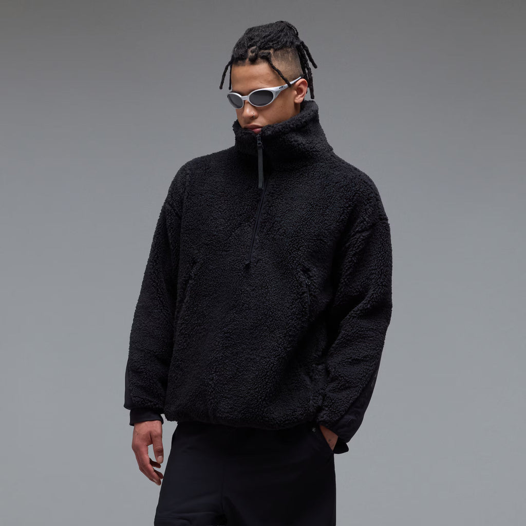 Oakley Men's Snowdrift Qtr Zip Sherpa - Black