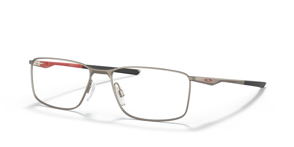 Oakley Men's Socket 5.0 Eyeglasses - Satin Brushed Chrome