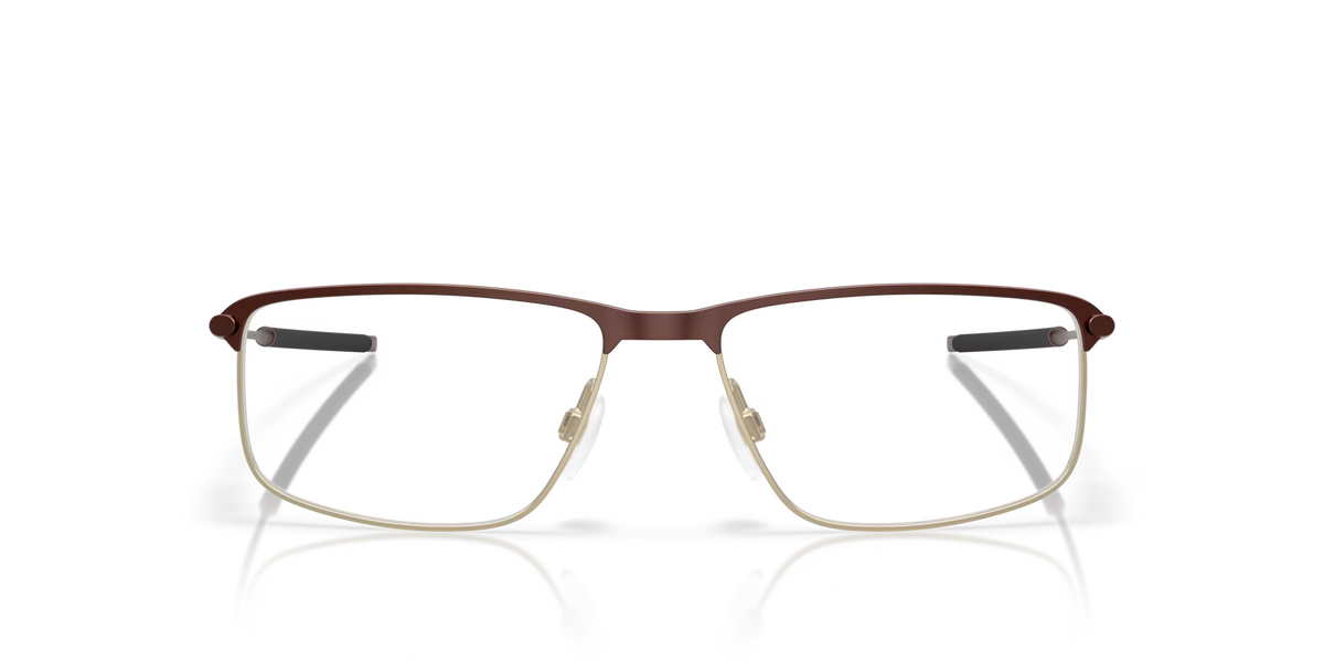 Oakley Men's Socket Ti Eyeglasses - Satin Grenache