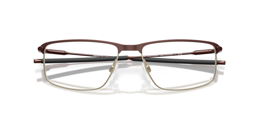 Oakley Men's Socket Ti Eyeglasses - Satin Grenache