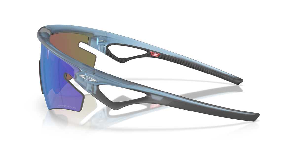Oakley Men's Sphaera Slash Sunglasses - Matte Transparent Stonewash