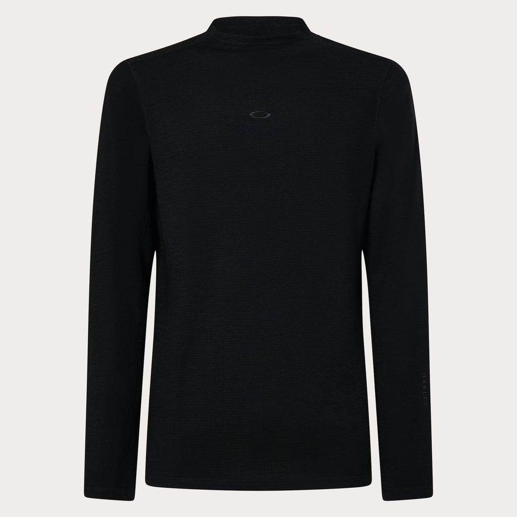 Oakley Men's Spruce Wool Ls Base Layer - Black