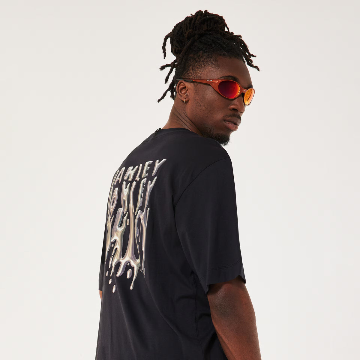 Oakley Men's Stacked Metal Tee - Black
