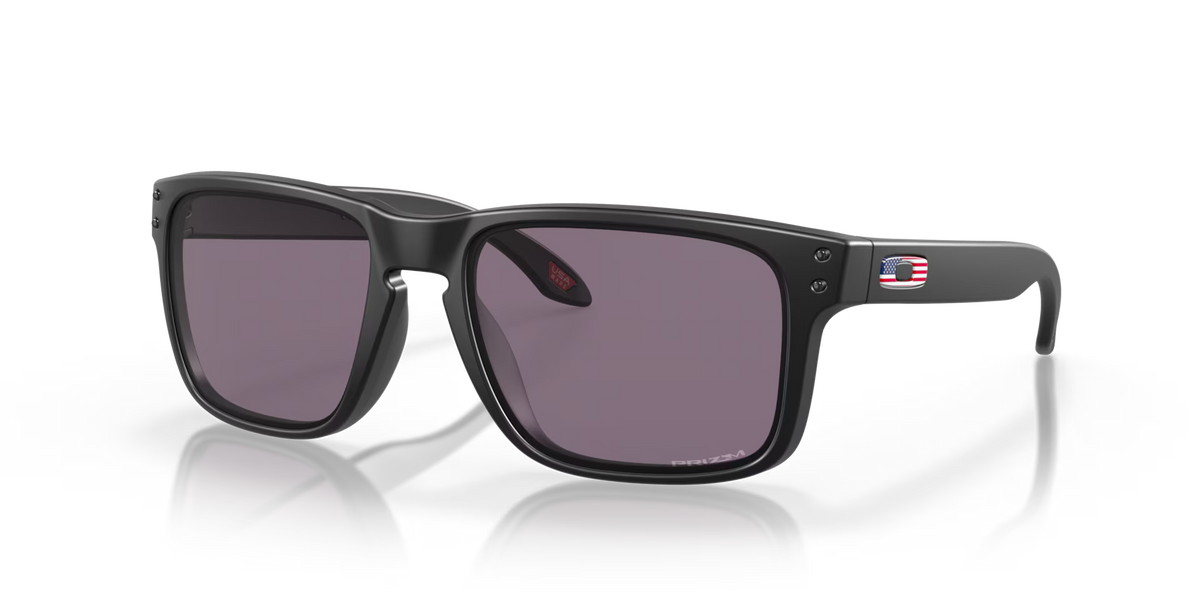 Oakley Men's Standard Issue Holbrook Usa Flag Collection Sunglasses - Black