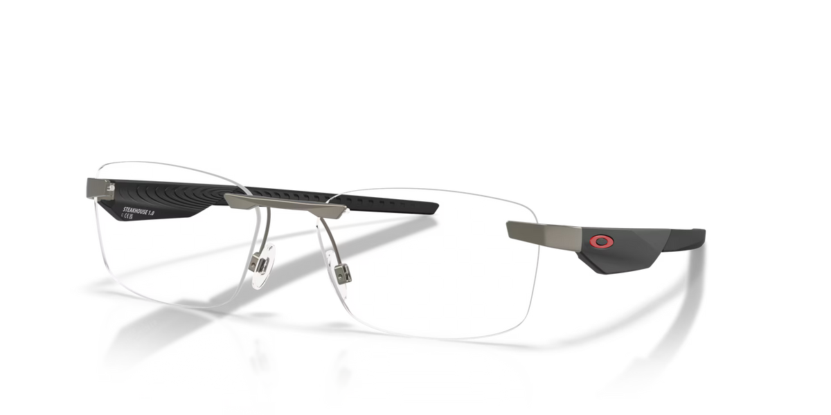 Oakley Men's Steakhouse 1.0 Eyeglasses - Matte Gunmetal
